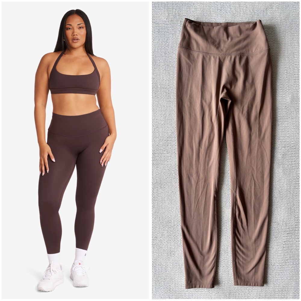 Crop Shop Boutique Brown High-Waist Leggings